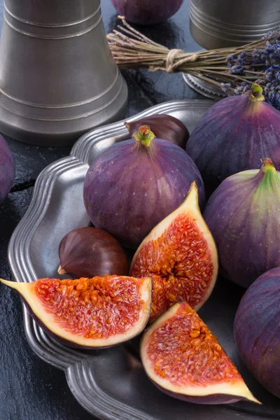 Figues fraîches Images De Stock Libres De Droits