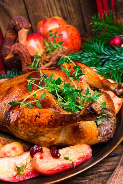 Christmas duck — Stock Photo, Image