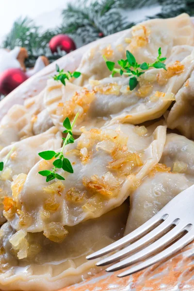 Gesunde Ravioli. — Stockfoto