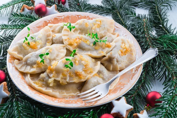 Healthy ravioli. — Stock Photo, Image