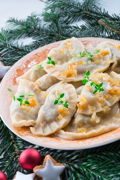 Healthy ravioli. — Stock Photo, Image