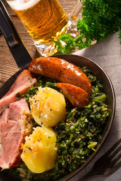 Kale or borecole — Stock Image Kale or borecole Royalty Free Stock Photos