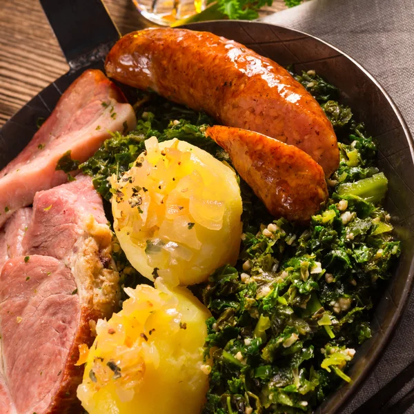 Kale or borecole — Stock Image Kale or borecole Royalty Free Stock Photos
