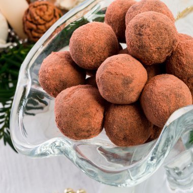 Badem ezmesi top yakın çekim