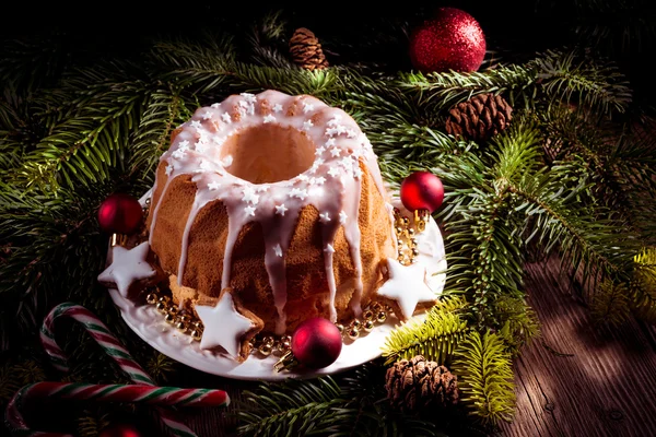 Torta di Natale Madeira — Foto Stock