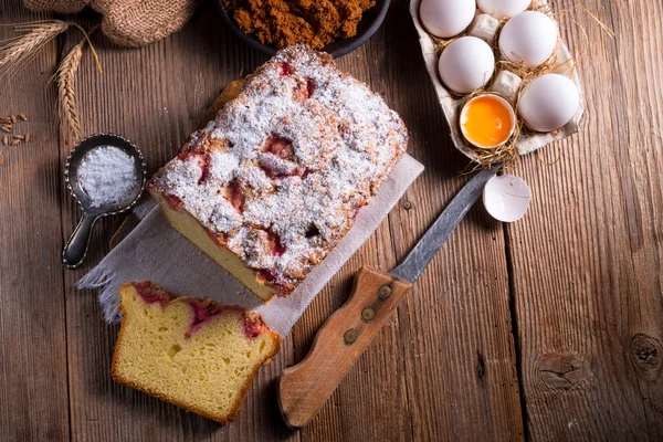 Pastel de masa de levadura — Foto de Stock