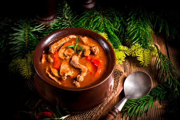 Gustoso manzo Stroganoff — Foto Stock