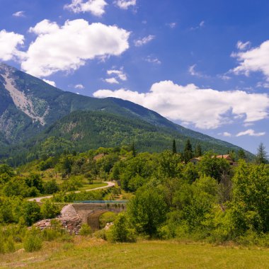 Provence köylerde görünümünü