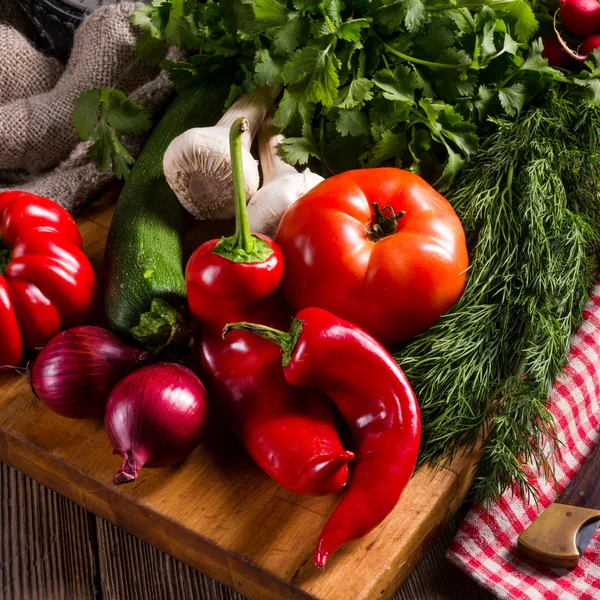 Fresh season vegetables — Stock Photo, Image