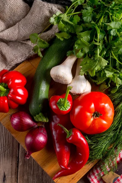 Verduras frescas de temporada — Foto de Stock