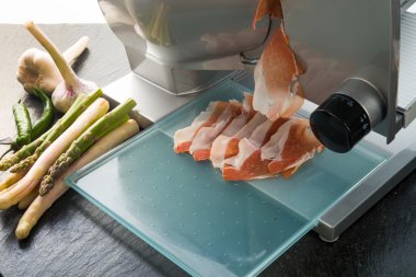 Dilimleme makinesi yakın çekim