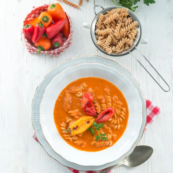 Peper van soep ook volnerf noedels — Stockfoto