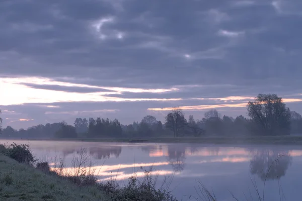 Morning on the Hunte river — Stock Photo, Image