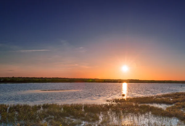 Vue du véhnemoor le soir — Photo