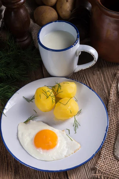 Batata de endro com leitelho — Fotografia de Stock