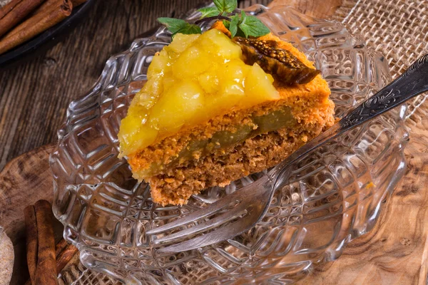 Gluten-free carrot cake — Stock Photo, Image