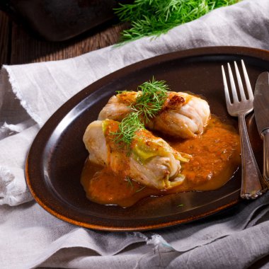 Lahana rulo, genç lahana