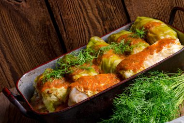 Lahana rulo, genç lahana