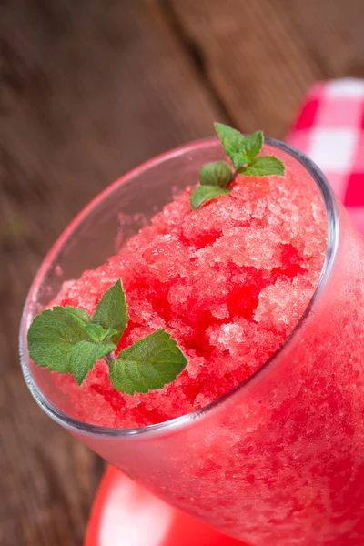 Granita - sicilian dessert — Stock Photo, Image