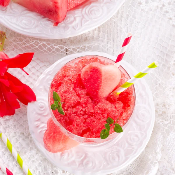 Granita - szicíliai desszert — Stock Fotó