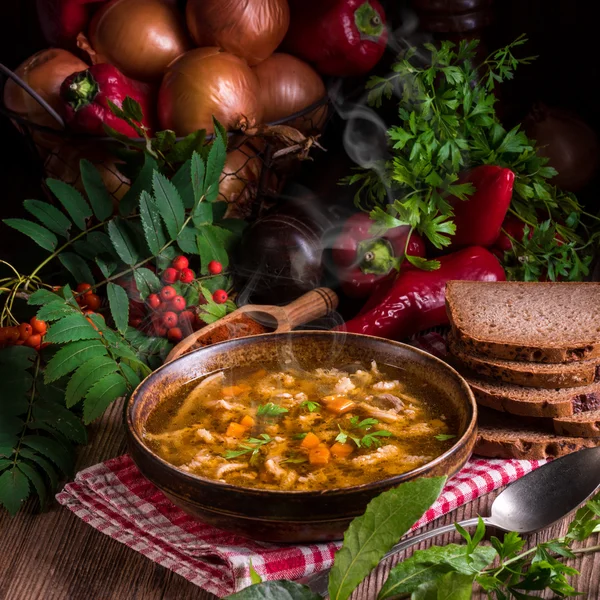 Beef tripe soup — Stock Image Beef tripe soup Royalty Free Stock Images