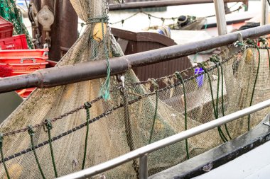 Sea shrimp boat