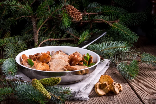 Pork tenderloin with sauce — Stock Photo, Image