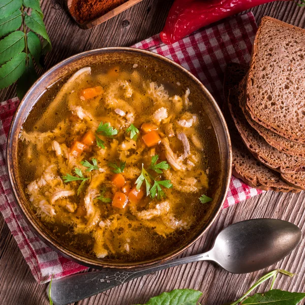 Sopa de callos de res — Foto de Stock