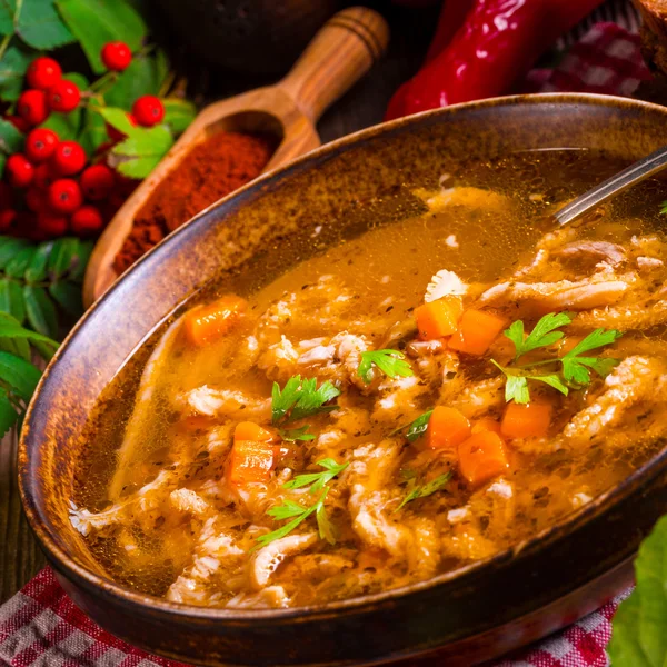 Beef tripe soup — Stock Image Beef tripe soup Stock Photo