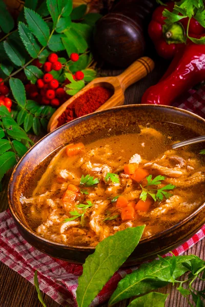 Beef tripe soup — Stock Image Beef tripe soup Stock Image