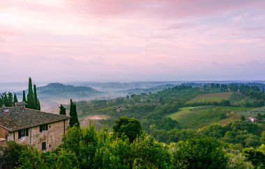 Tuscany görünümünde alanları