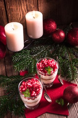 Nar-Mascarpone tatlılar