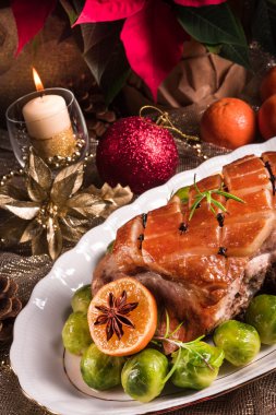 Brüksel lahanası ile Noel yemeği