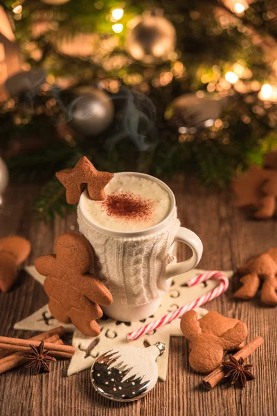 クリスマス チョコレート ドリンク — ストック写真