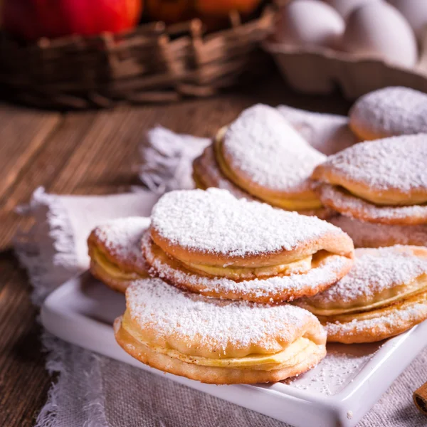 Apple kaneel mostbiscuits — Stockfoto