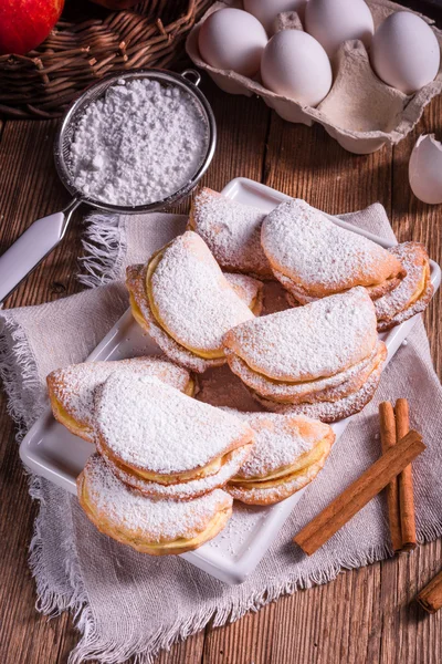 Apple kaneel mostbiscuits — Stockfoto