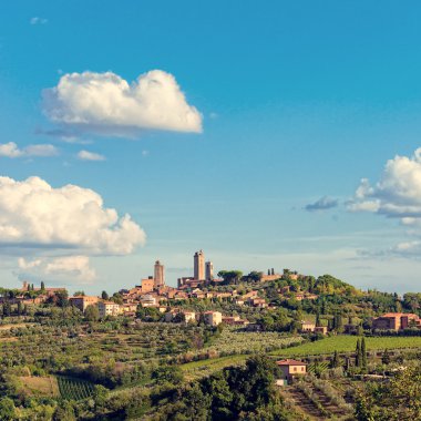 San Gimignano görünümü