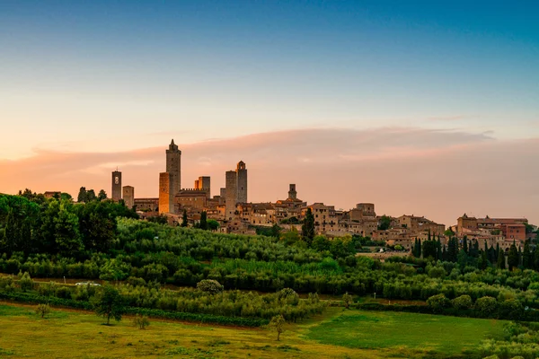 San Gimignano Visa — Stockfoto