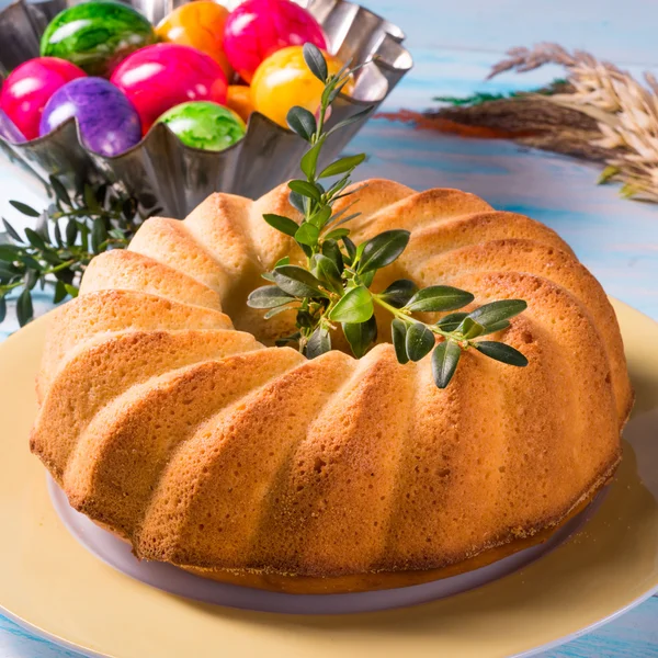 Traditionell påsk babka — Stockfoto