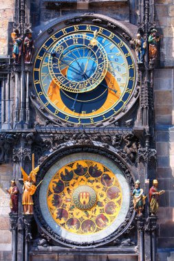 ünlü Astronomik Saat'in orloj Prag