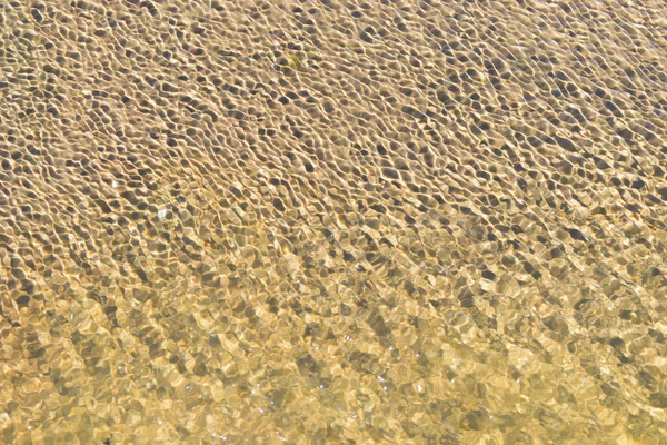 Leken av ljus och skugga på sand vågorna — Stockfoto