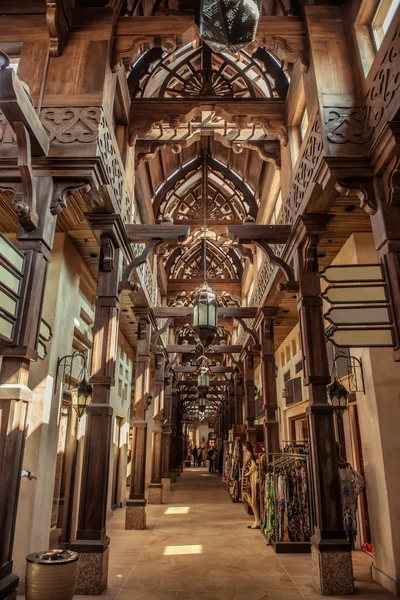 Beautiful architecture of Old market in Dubae, UAE — Stock Photo, Image