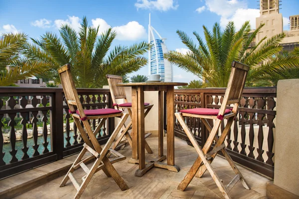 Caffè tropicale vicino alla spiaggia — Foto Stock