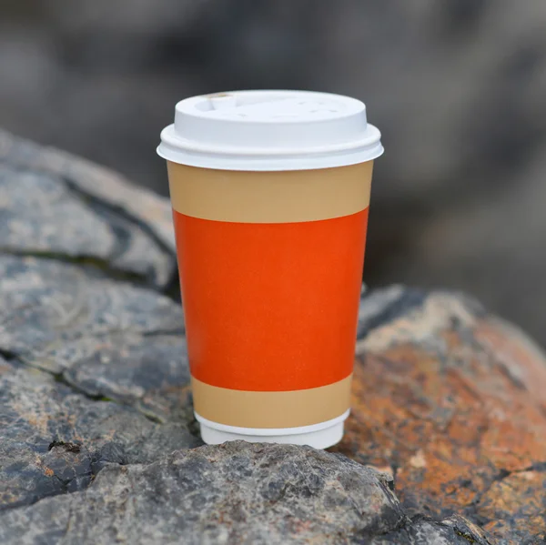 Tasse en plastique café Images De Stock Libres De Droits