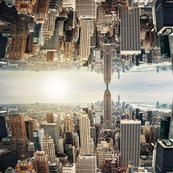 New York City midtown panorama — Stock Photo, Image