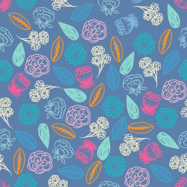 Kusursuz çiçek deseni