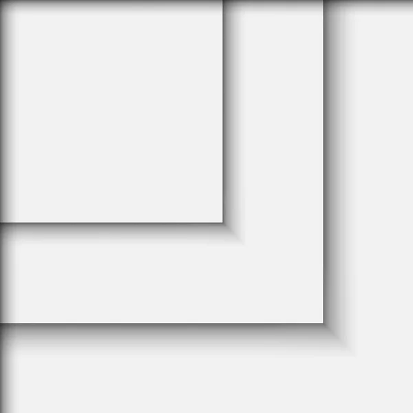 Papir firkantede bannere – Stock-vektor