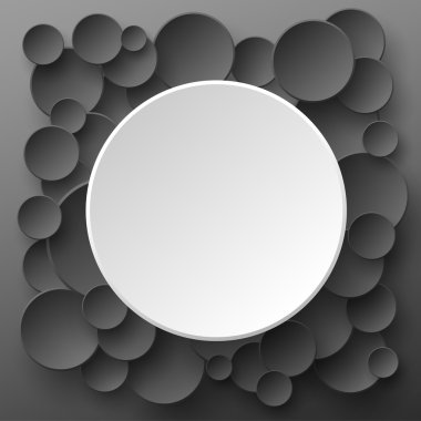 Kağıt yuvarlak afiş