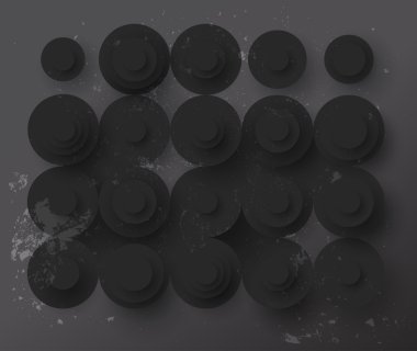 Daireler düz arka plan