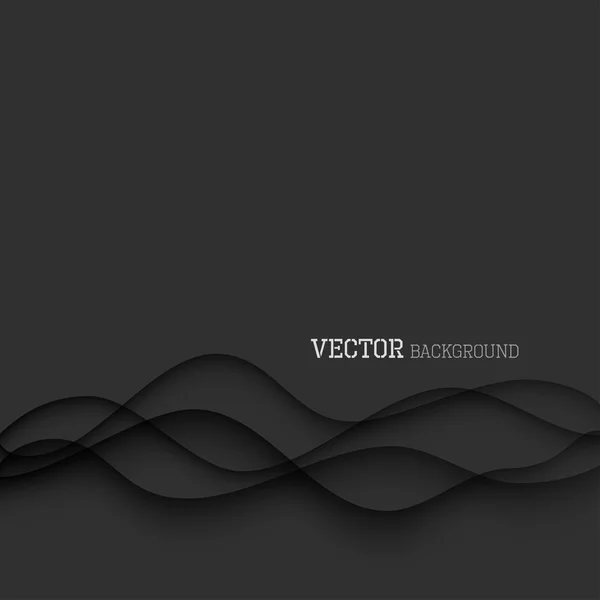 Fondo de ondas elegantes — Vector de stock